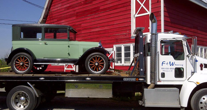 FW Towing Classic Car Tow